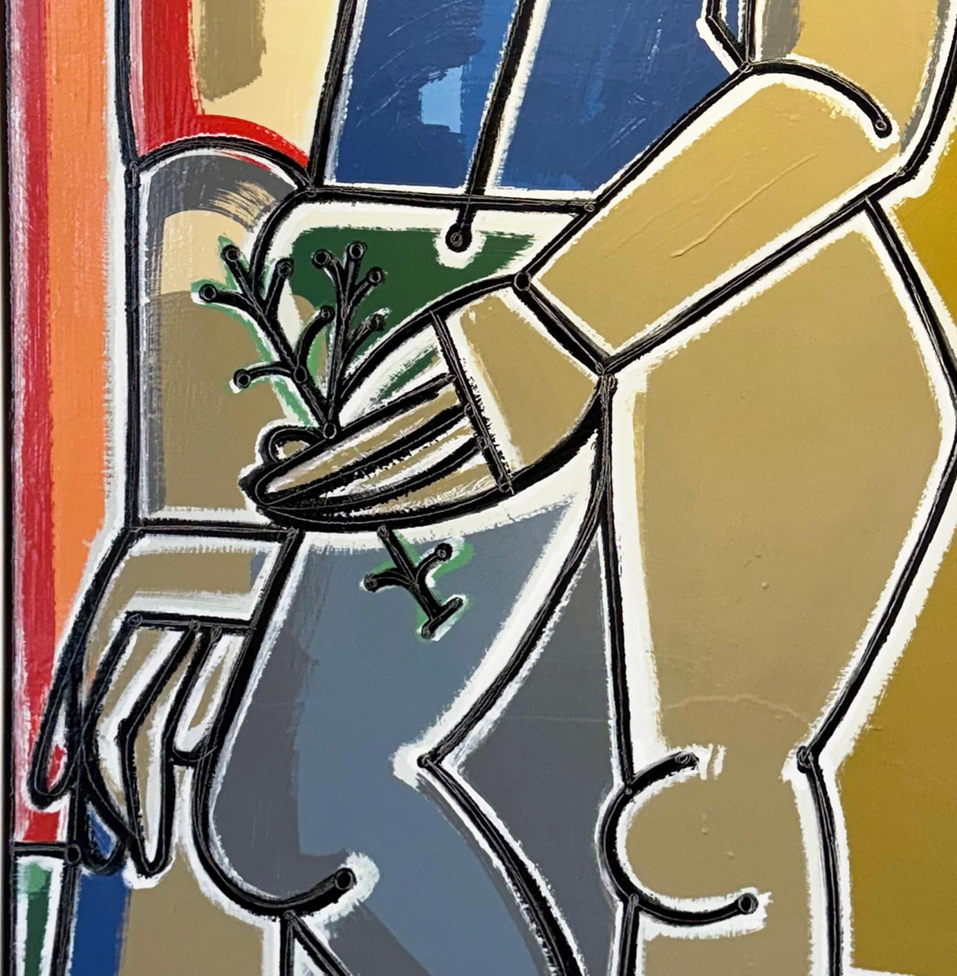 Female Nude Figure, Fly Home with the Message of Peace Little  by America Martin For Sale 7