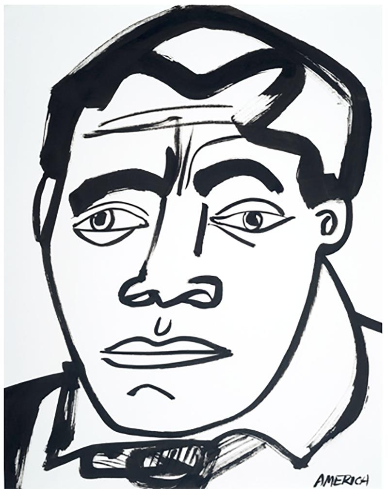 AMERICA MARTIN
"James Baldwin No.1 Unframed" (Non incorniciato)
Inchiostro su carta
14" x 11"

Una parte di ogni vendita sarà devoluta all'ACLU + NAACP.

La JoAnne Artman Gallery è orgogliosa di presentare la nuova serie I See Heroes Everywhere di