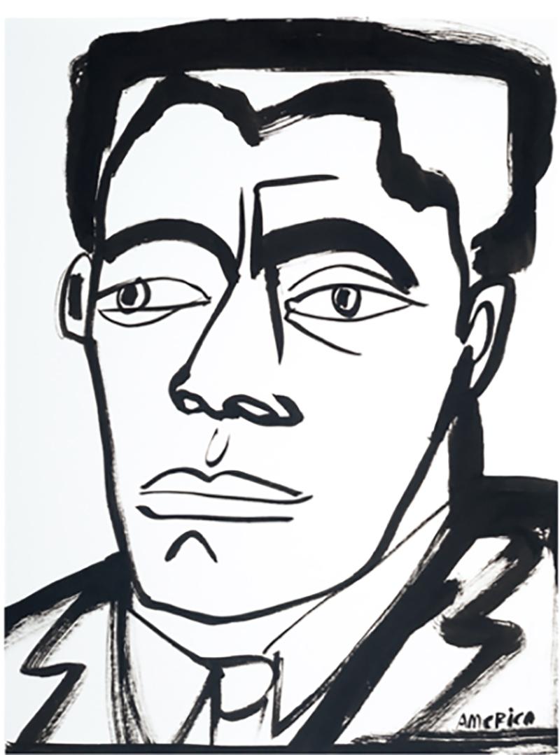 AMERICA MARTIN
"A. James Baldwin 5"
Inchiostro su carta
12" x 9"

Una parte di ogni vendita sarà devoluta all'ACLU + NAACP.

La JoAnne Artman Gallery è orgogliosa di presentare la nuova serie I See Heroes Everywhere di America Martin.

Affrontando