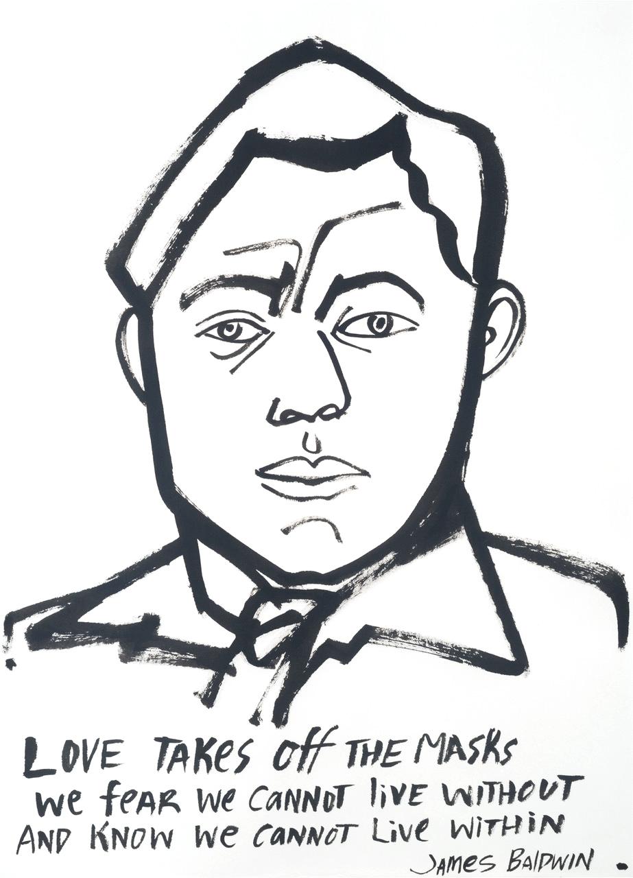 AMERICA MARTIN
"A. James Baldwin n. 6"
Inchiostro su carta (incorniciato)
44.5" x 33.5"

Una parte di ogni vendita sarà devoluta all'ACLU + NAACP.

La JoAnne Artman Gallery è orgogliosa di presentare la nuova serie di America Martin "I See Heroes