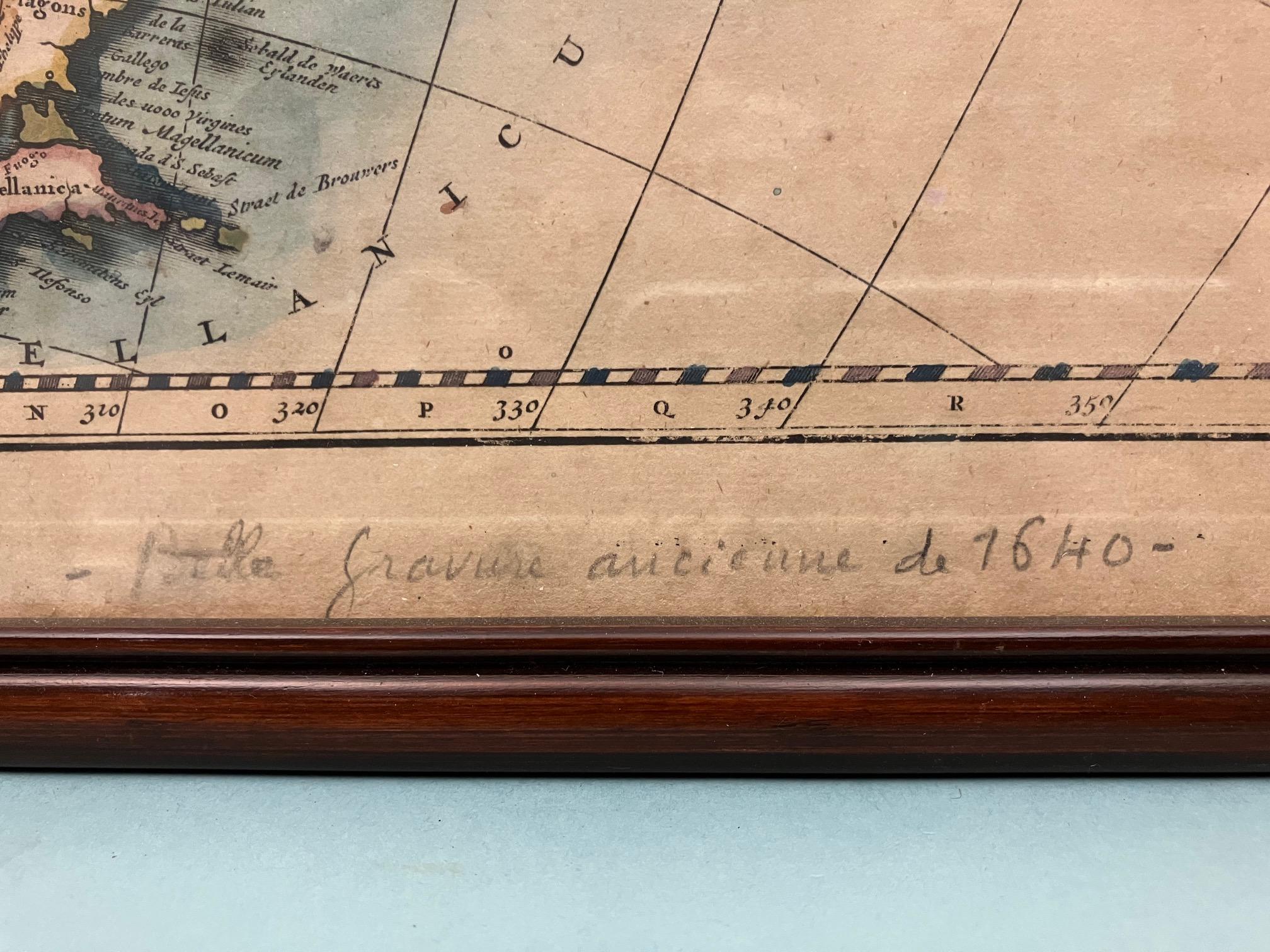 America Septentrionalis de Carroli Allard (1648-1709) Grabado en plancha de cobre en venta 3