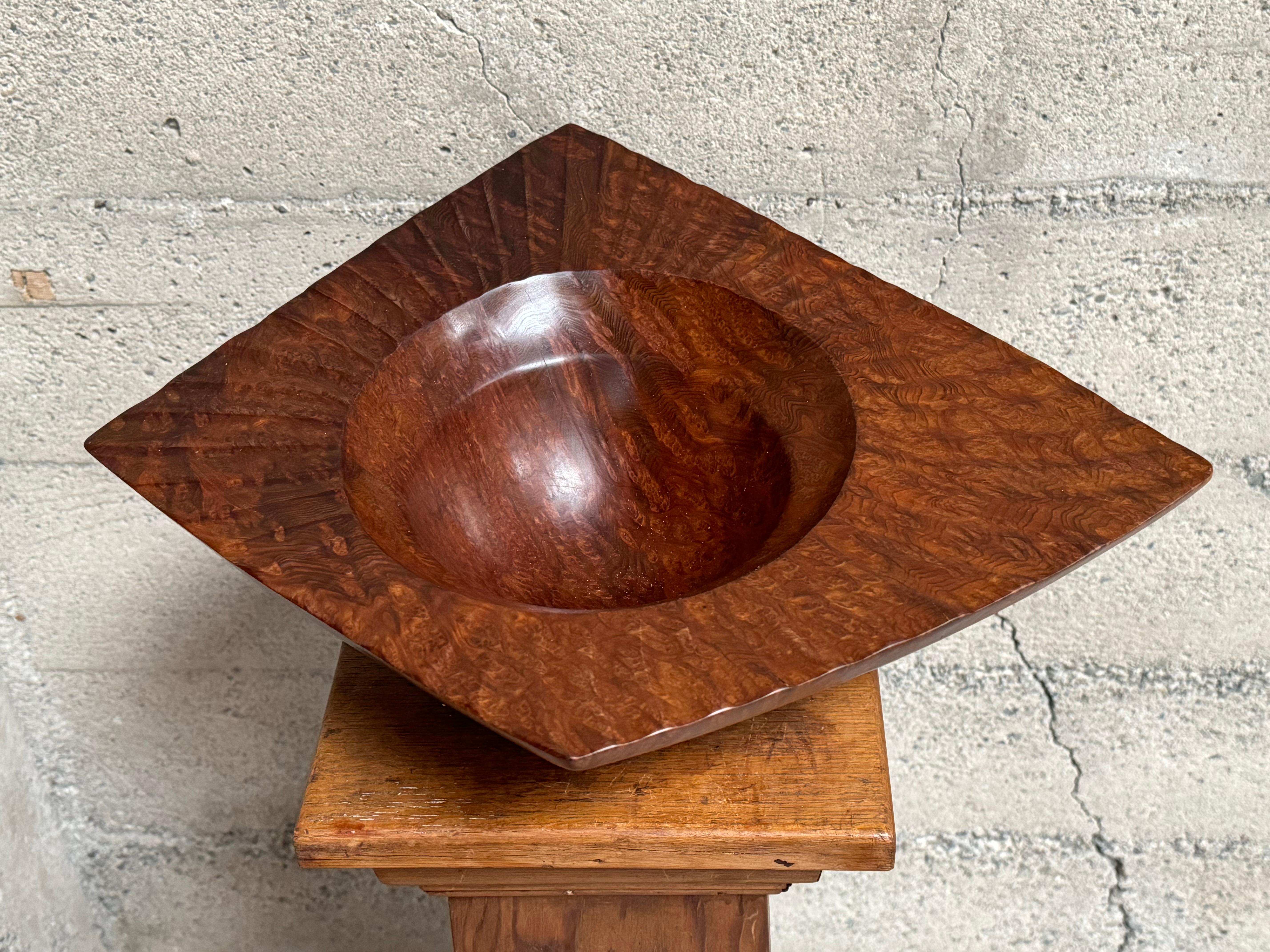Hand-Crafted America Studio Woodworker Bruce Mitchell Bowl