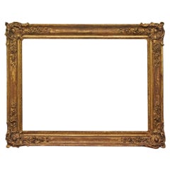 American 11x19 inch Barbizon Picture Frame circa 1880