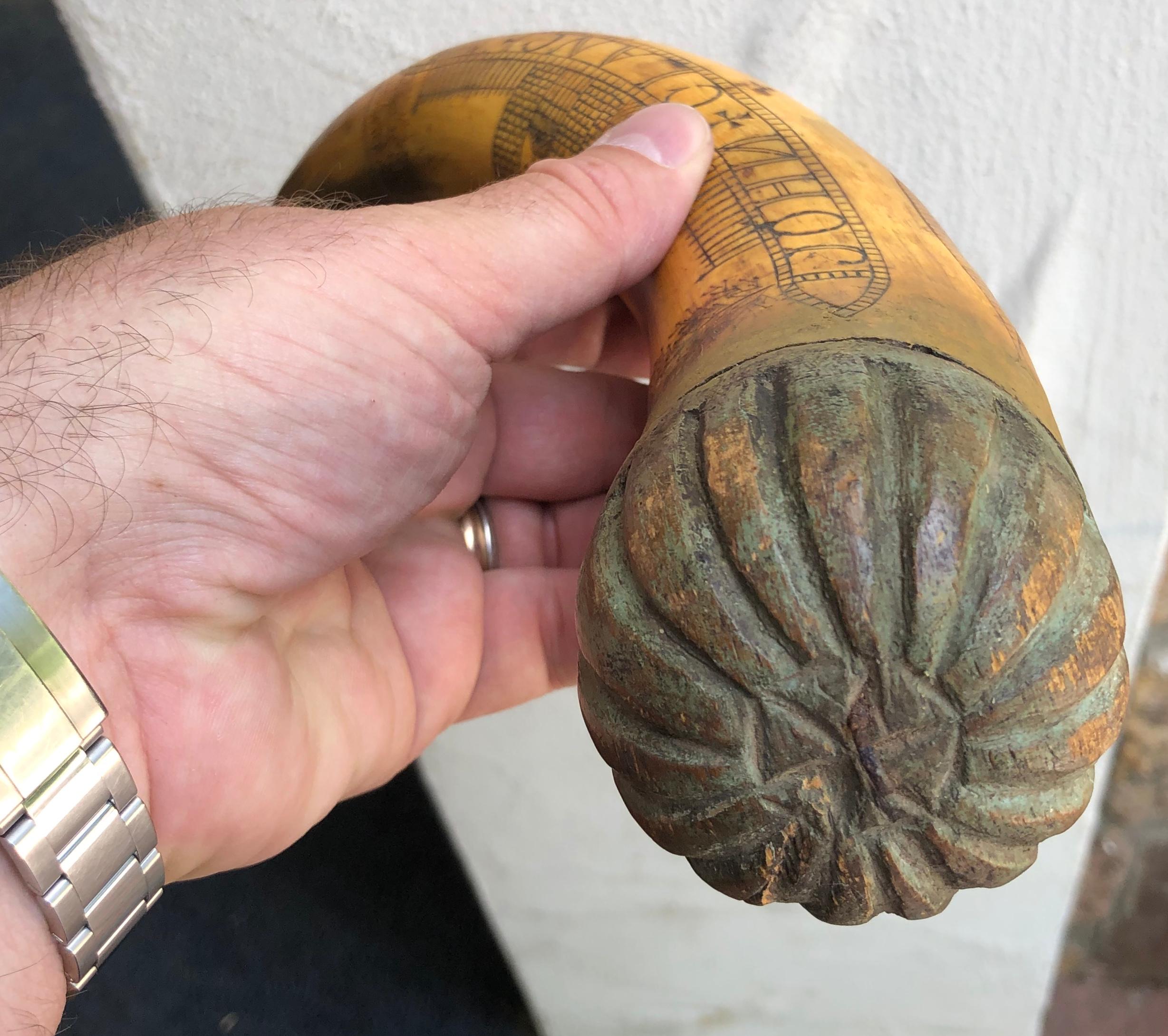 18th century powder horns for sale