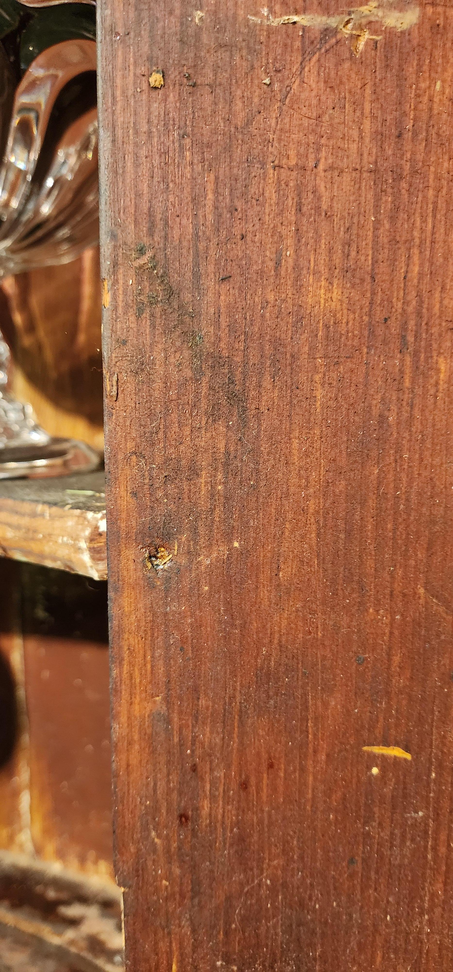 Armoire d'angle architecturale américaine en pin du 18ème siècle Bon état - En vente à Hudson, NY
