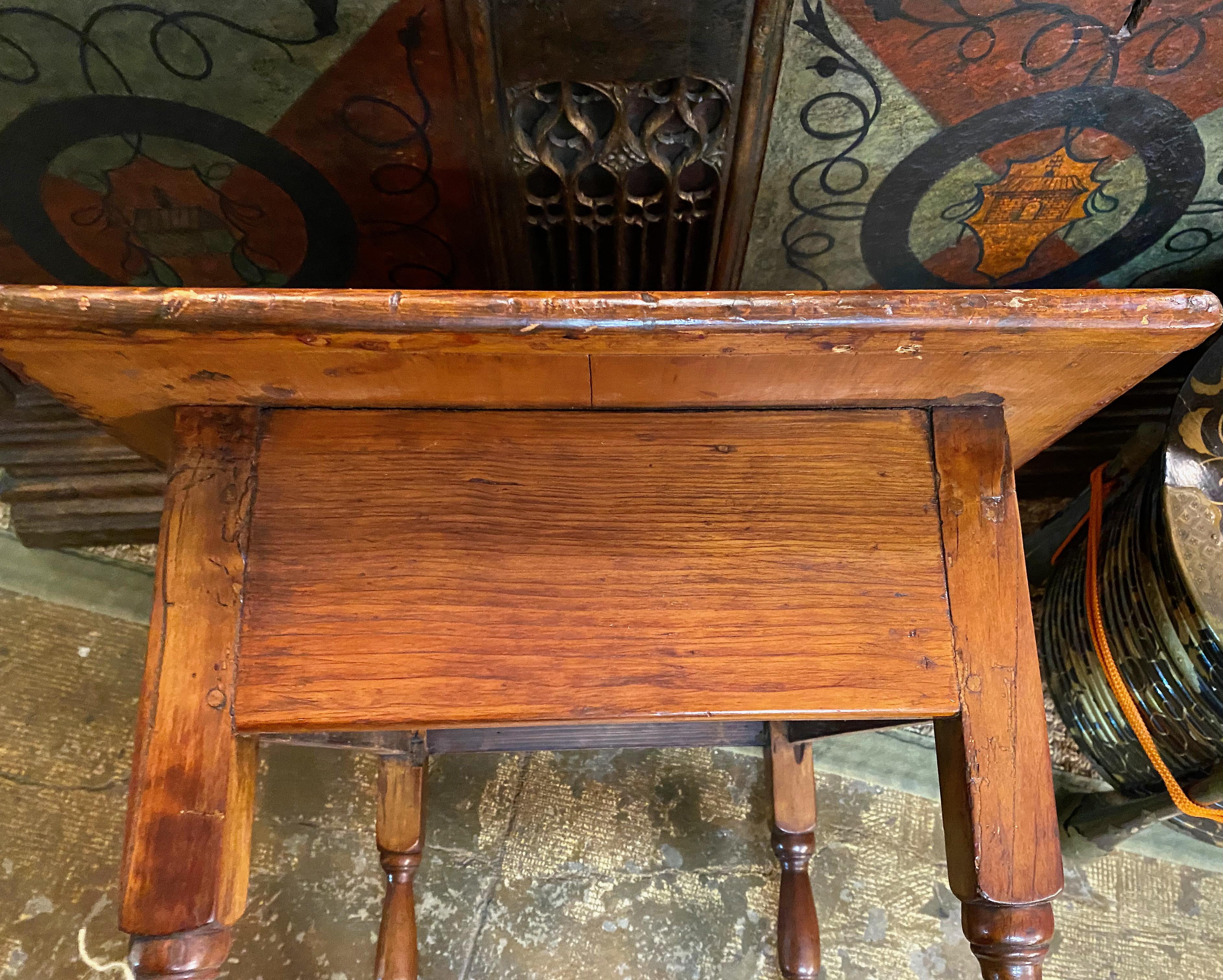 Maple American 18th Century Tavern Table For Sale