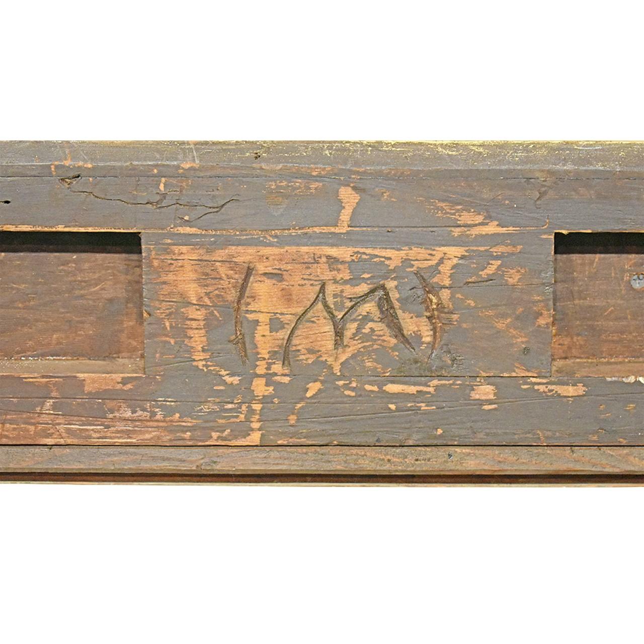 Amerikanisch 1915 Salvatore Rosa Geschnitzt Vergoldet 30x48 Bilderrahmen im Zustand „Gut“ im Angebot in Hallowell, US