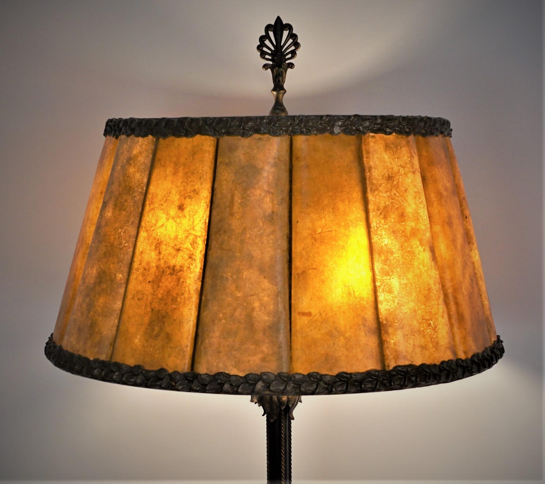 old style floor lamp