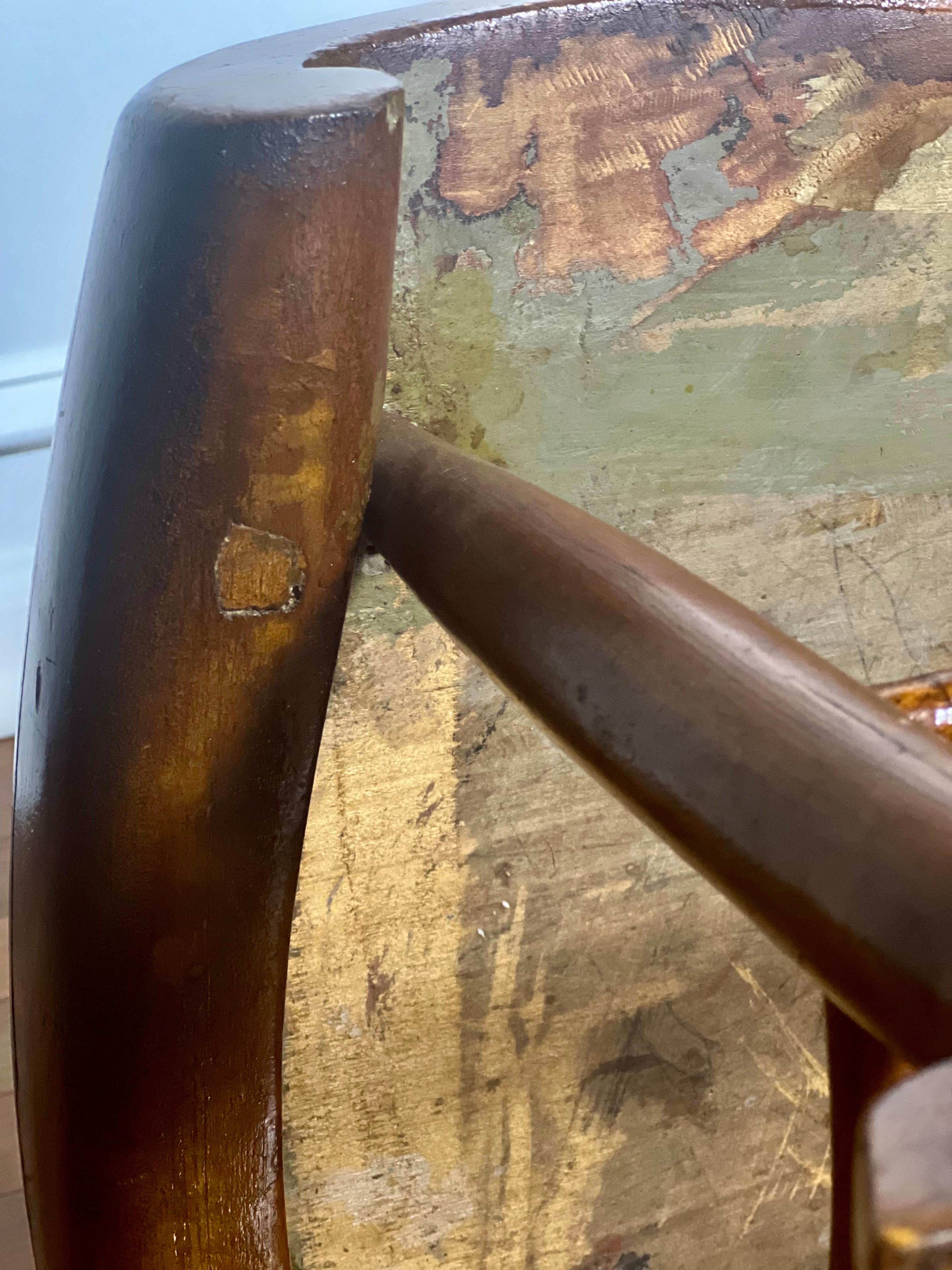 American 19th Century Handcrafted Child's Boston Rocker For Sale 11