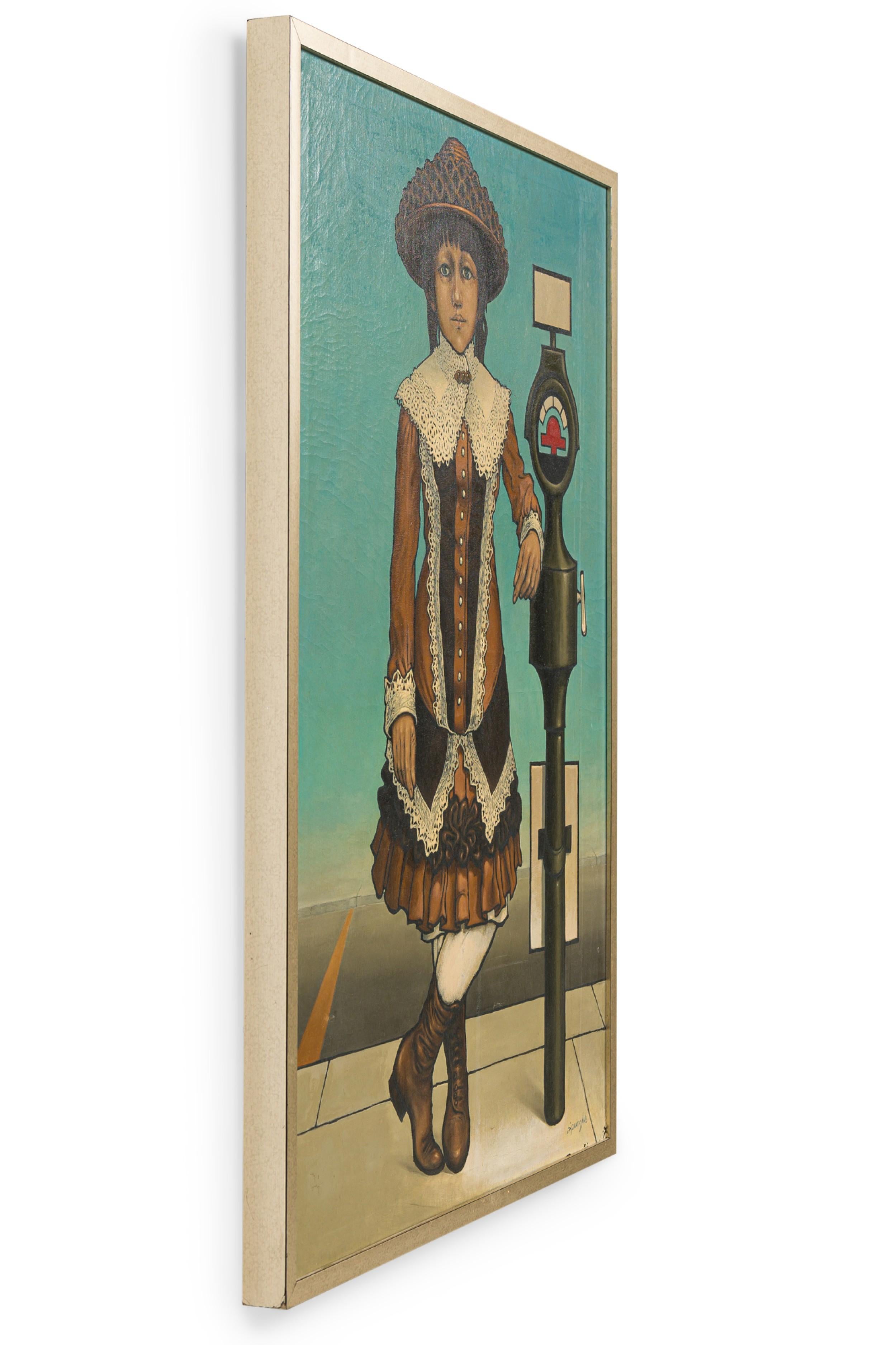 Mid-Century moderno Olio su tela americano del XX secolo, Robert Springfels in vendita
