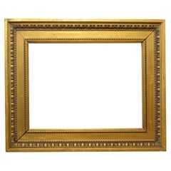 American Carved Gilded Picture Frame Circa 1890
