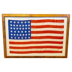 Used American 39 Star Flag, circa 1889