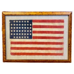 Used American 44 Star Flag, circa 1891
