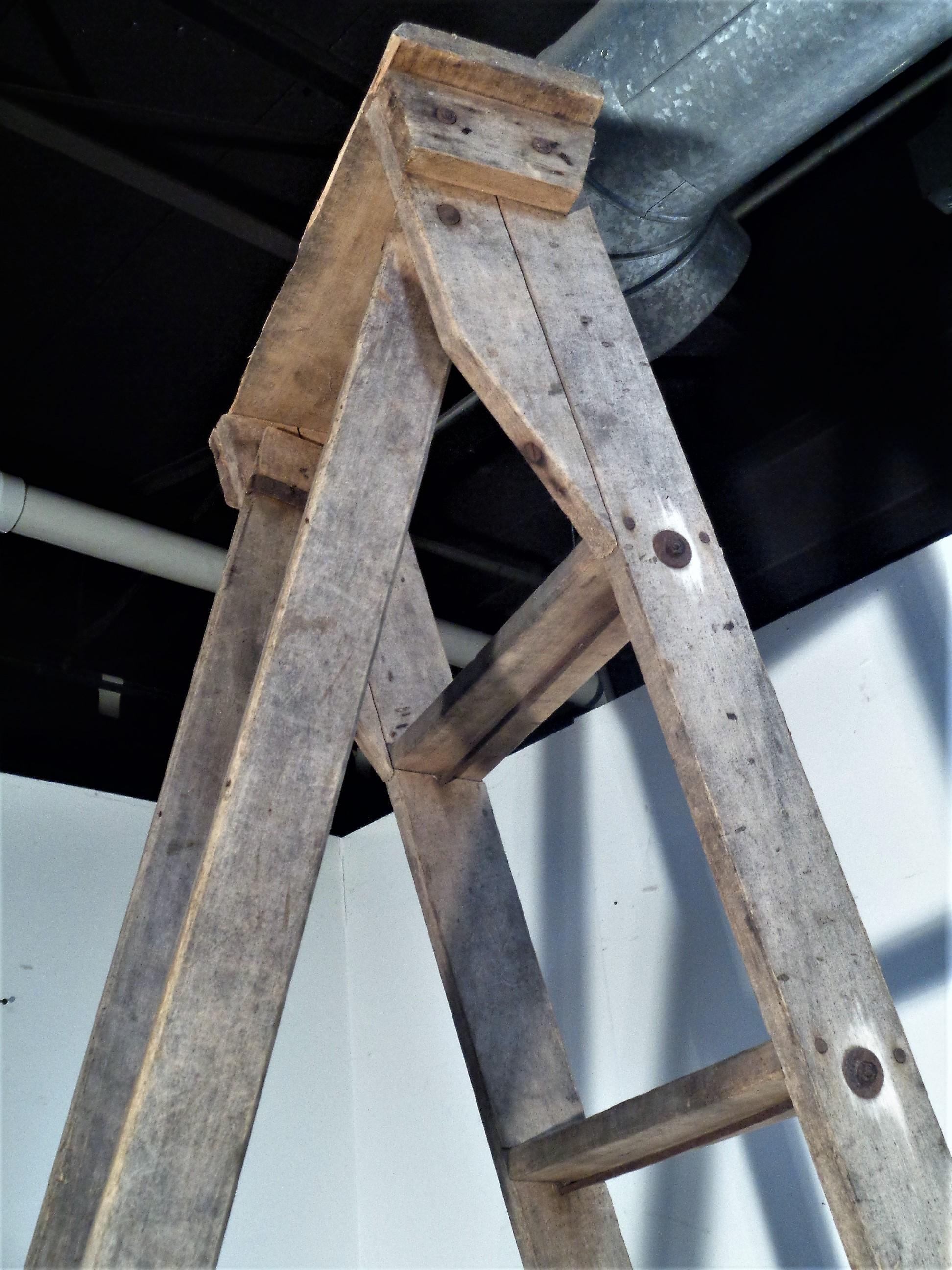 old wooden orchard ladders for sale