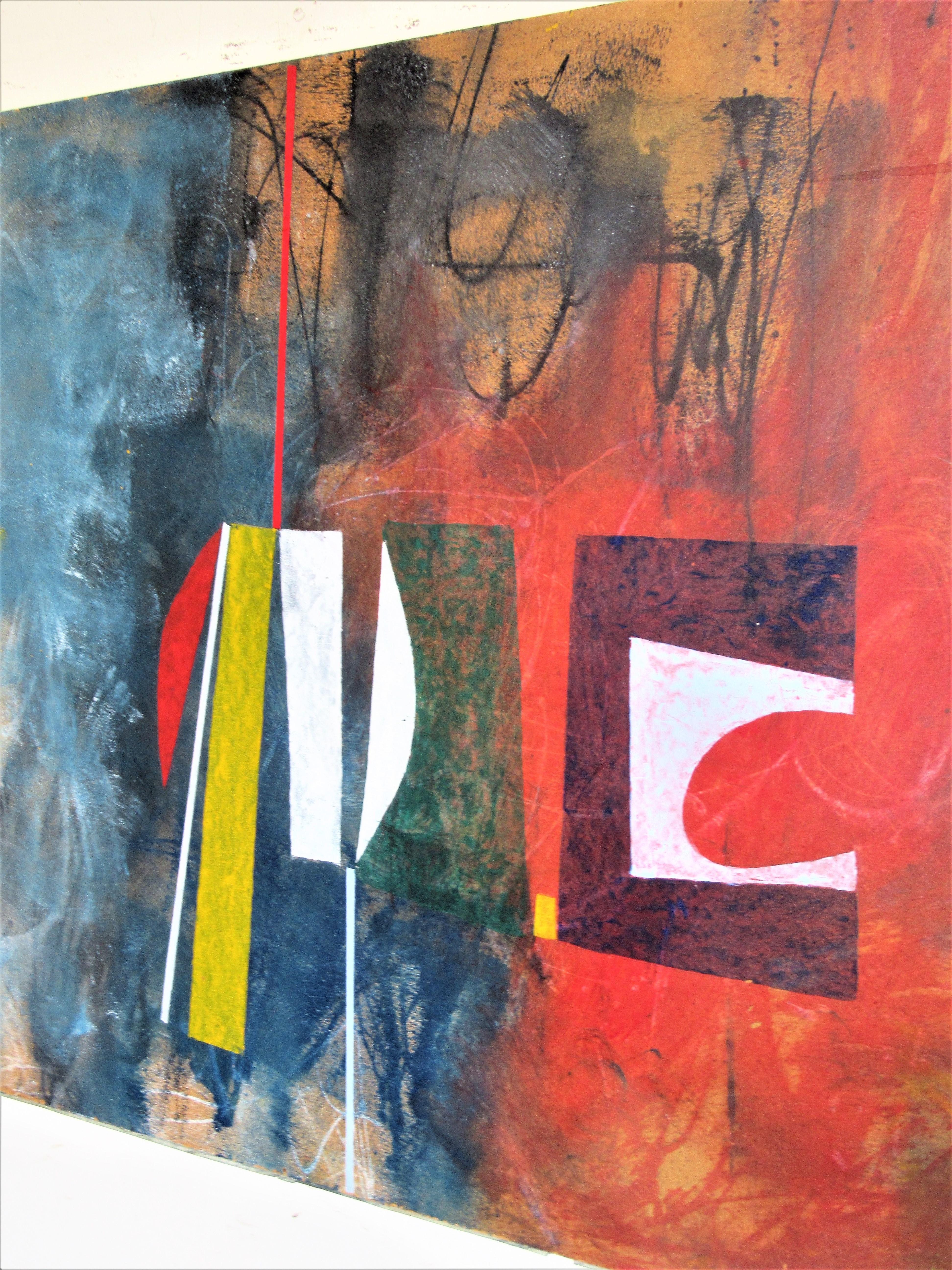 American Abstract Modern Painting by John Anderson, 1965 9