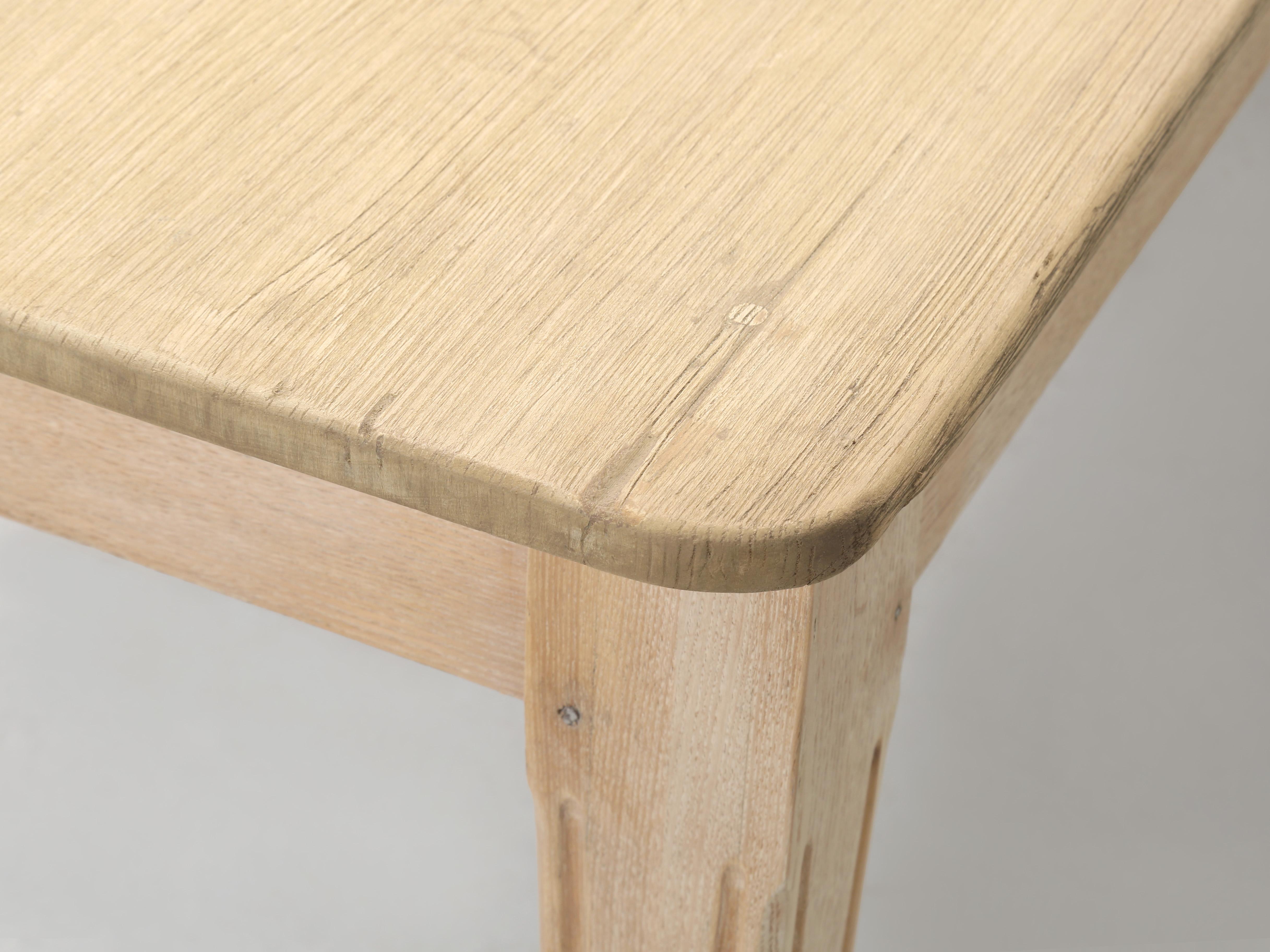 Table de ferme américaine ancienne 10' Long Seats (10) Confortablement restaurée c1930s en vente 2