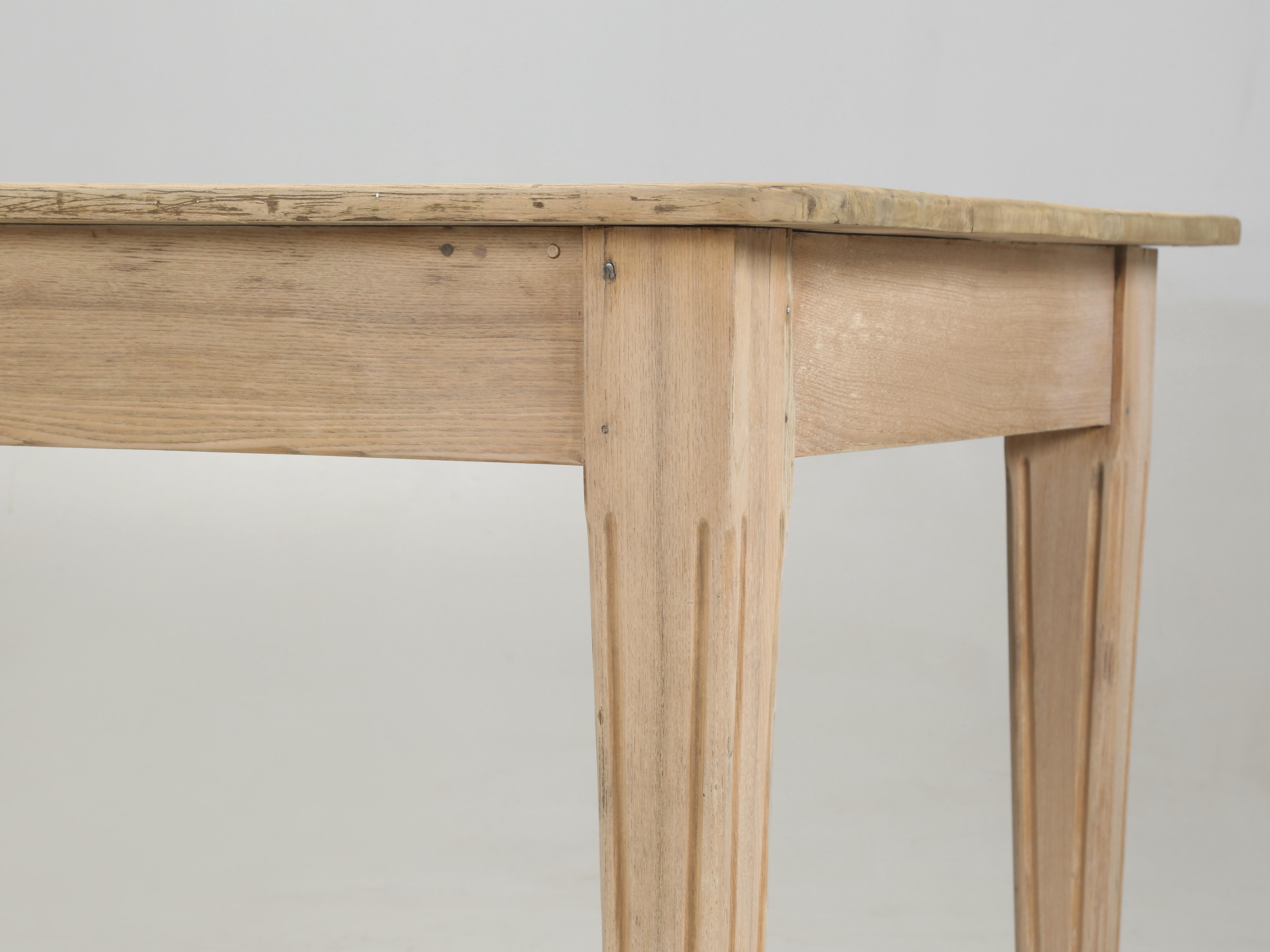 Table de ferme américaine ancienne 10' Long Seats (10) Confortablement restaurée c1930s en vente 3