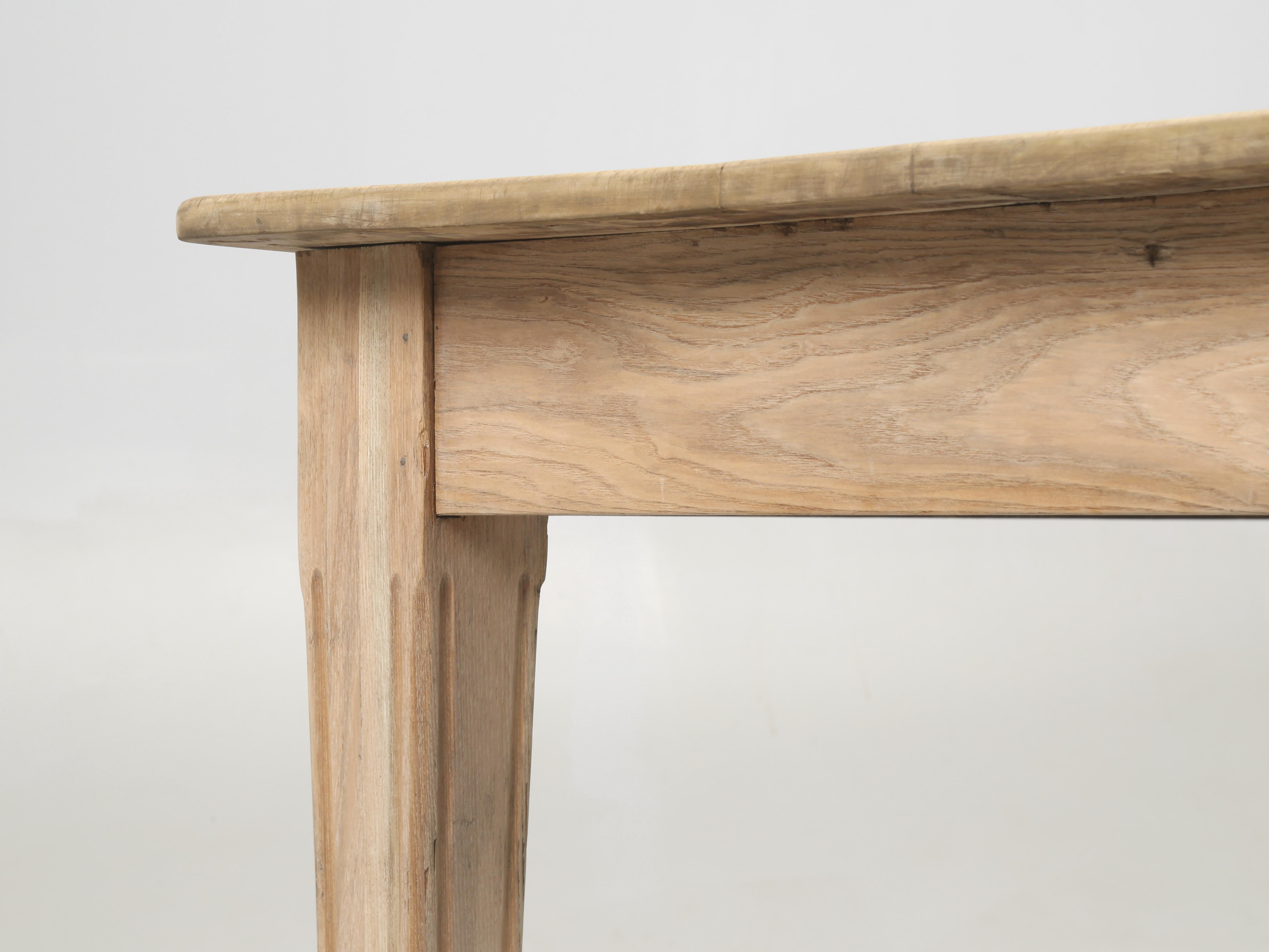 Table de ferme américaine ancienne 10' Long Seats (10) Confortablement restaurée c1930s en vente 4