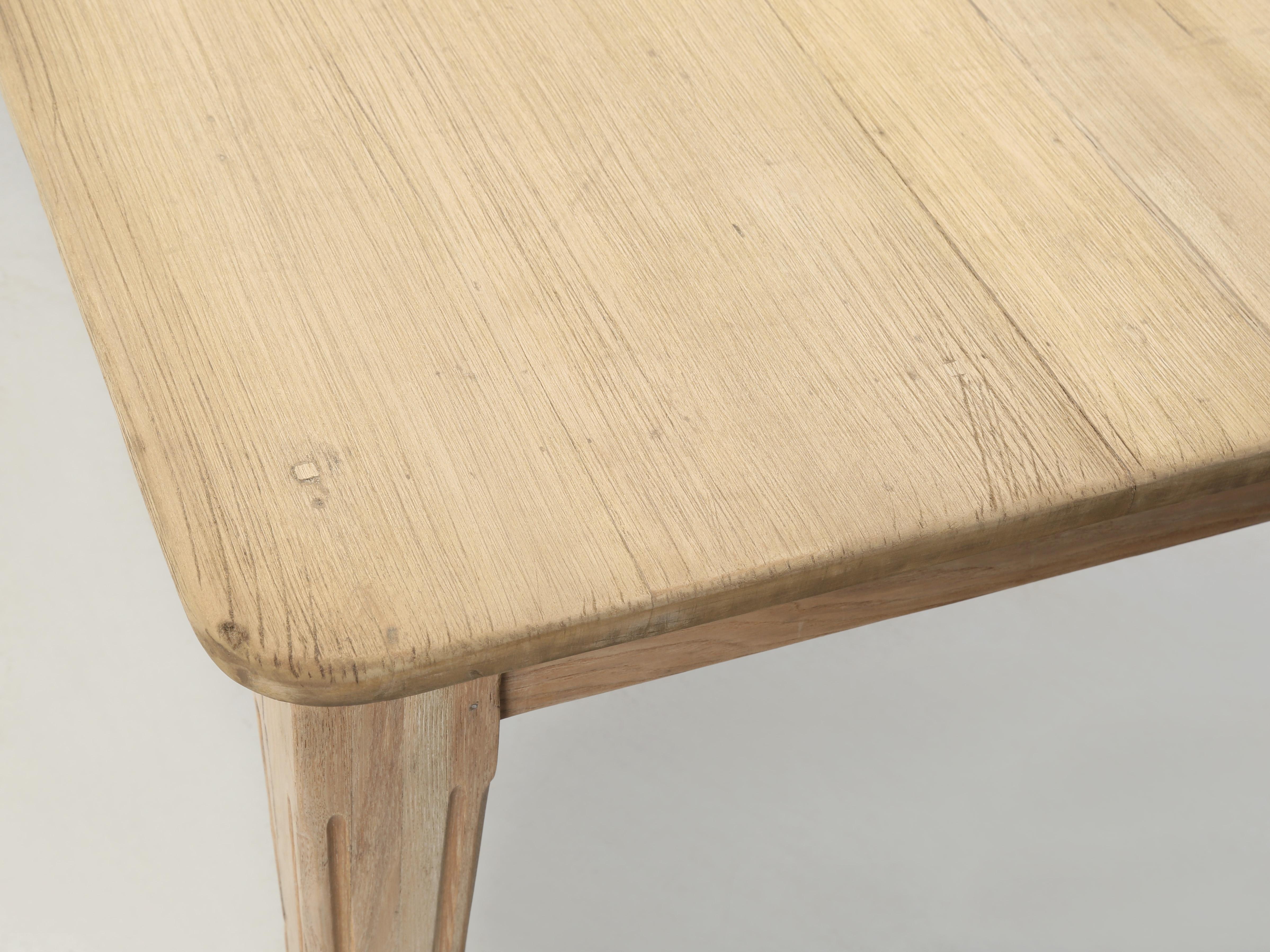 Table de ferme américaine ancienne 10' Long Seats (10) Confortablement restaurée c1930s en vente 1