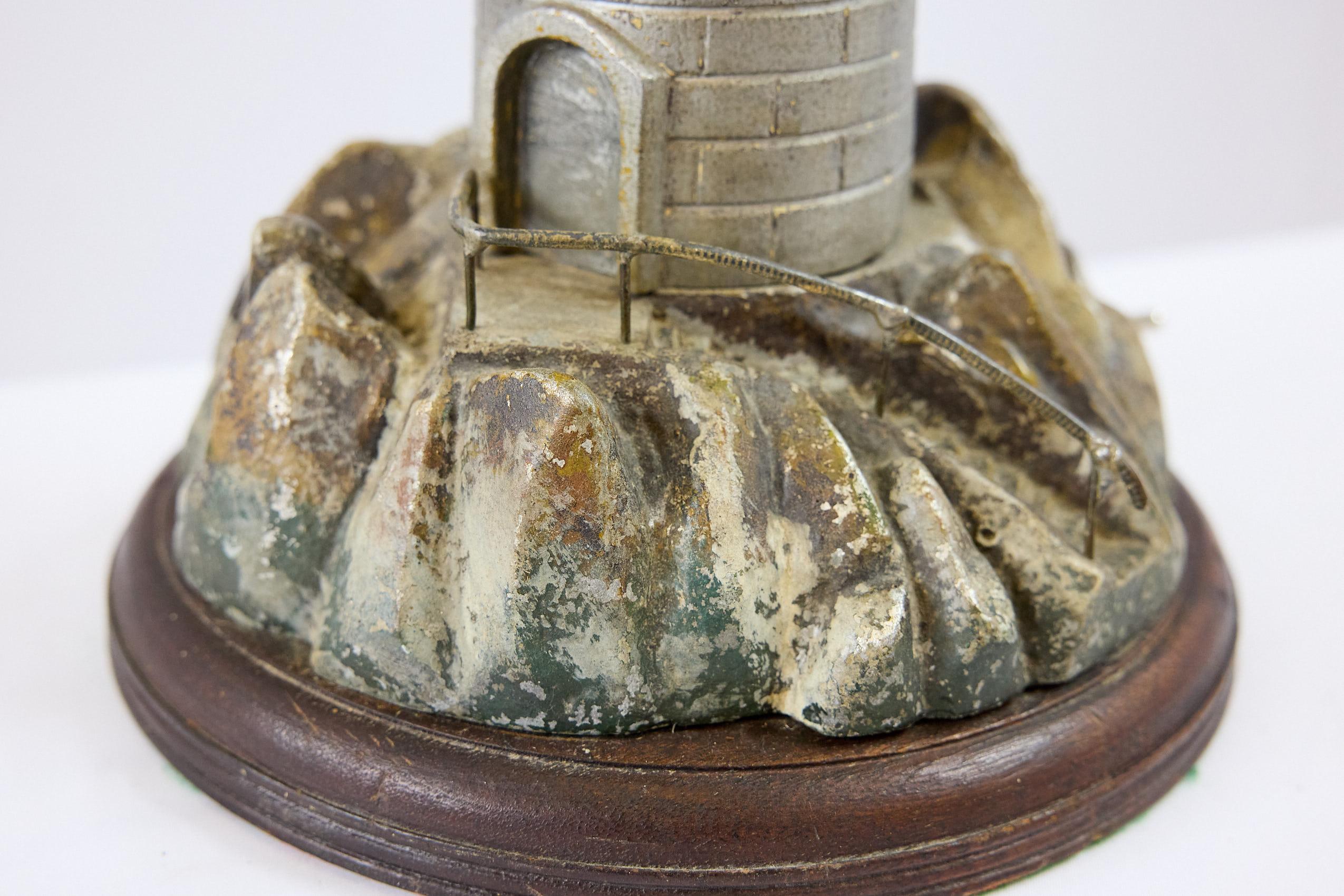 Lampe de phare américaine ancienne, vers 1910 en vente 7