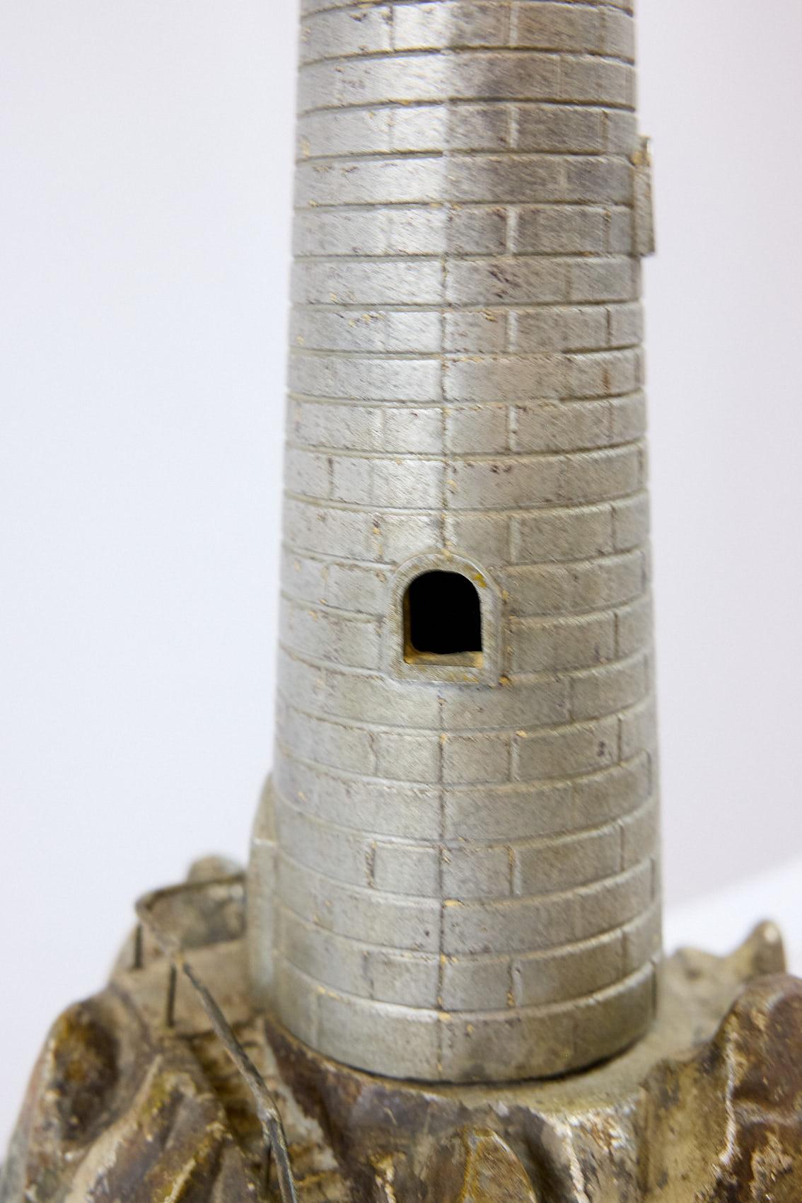 Lampe de phare américaine ancienne, vers 1910 en vente 11
