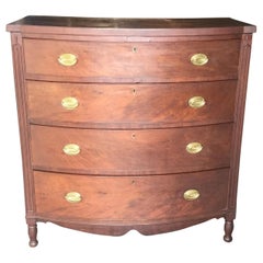 American Antique Mahogany Chest of Drawers