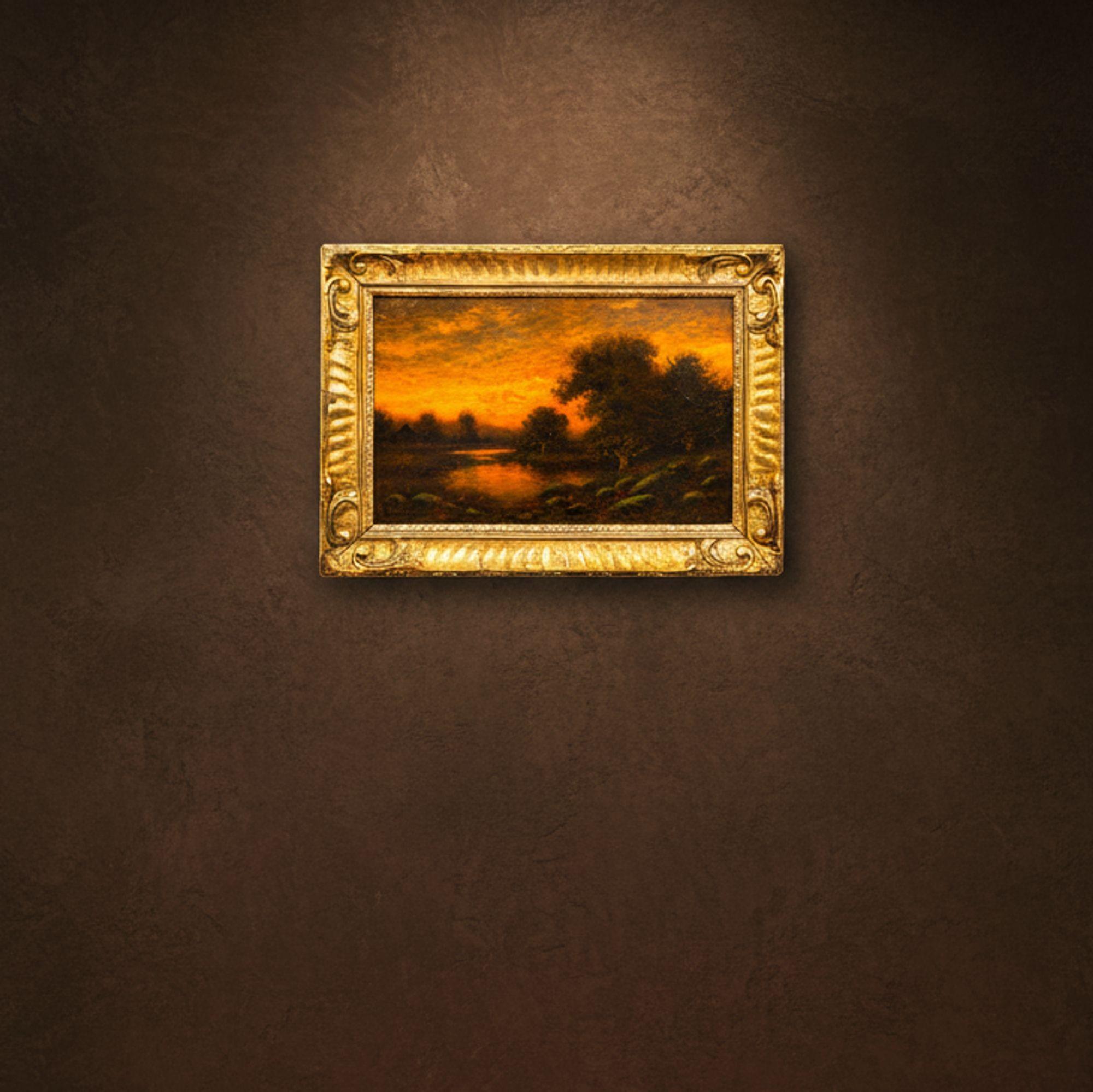 GEORGE DREW
Américain, 1875-1968u2028

Paysage du soir

Huile sur panneauu2028  signé En bas à gauche

10