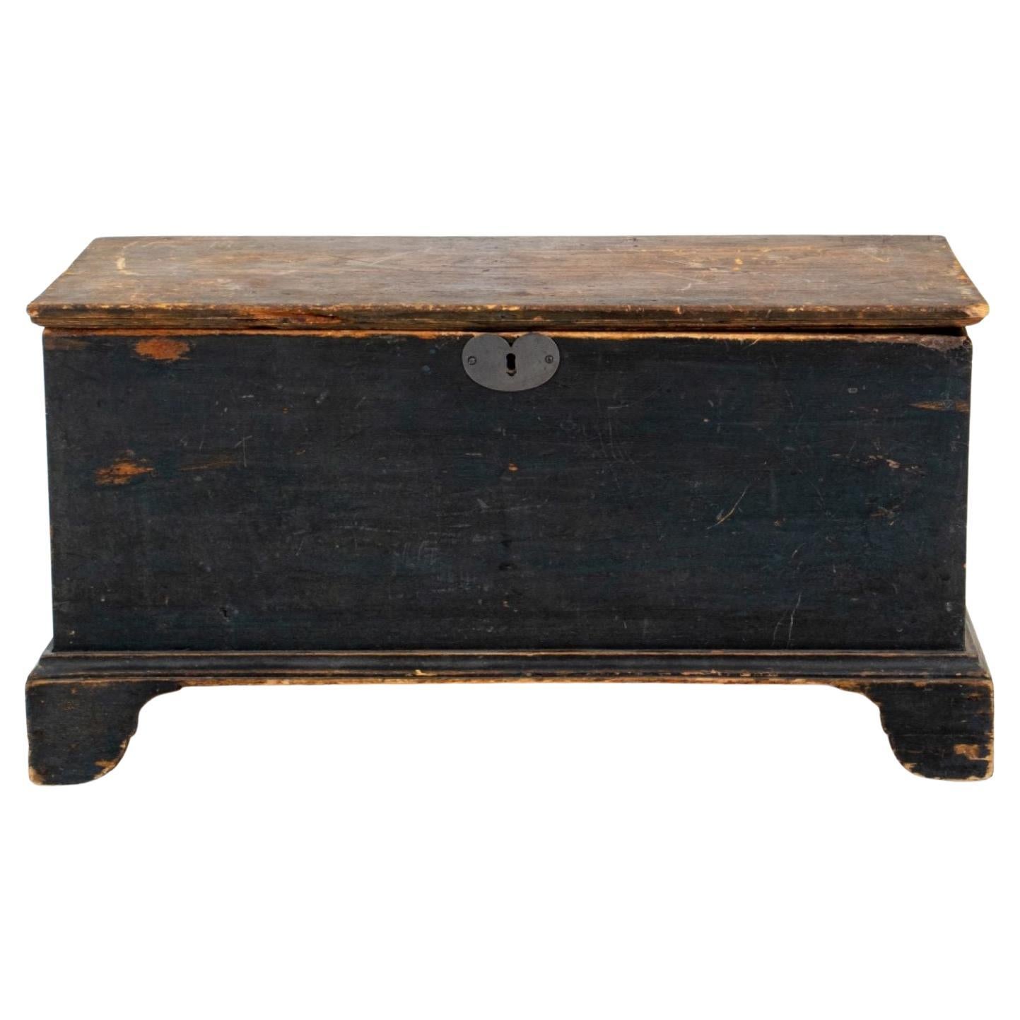 American Antique Painted Storage Chest