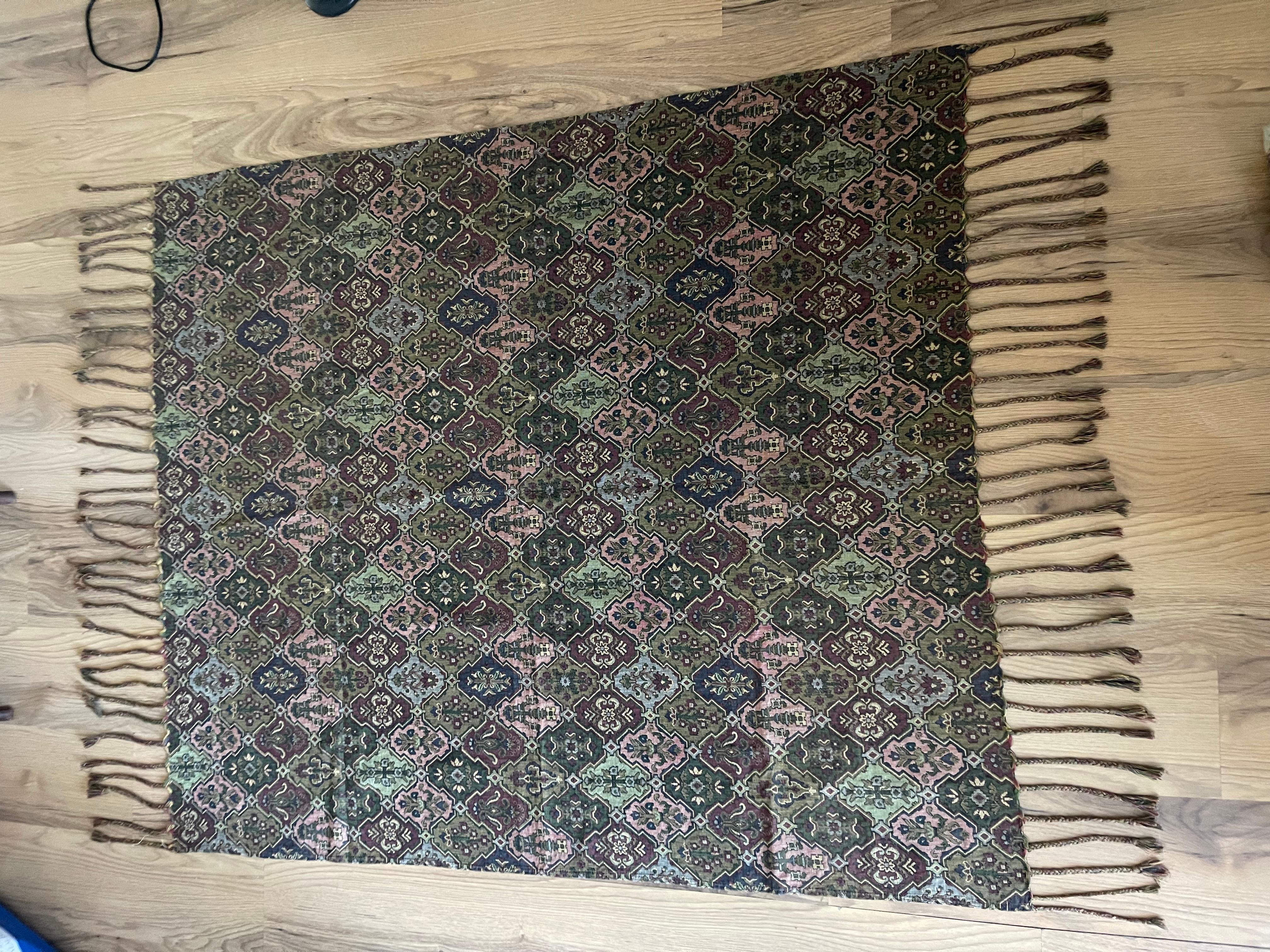 American Classical American Antique Woven Throw For Sale