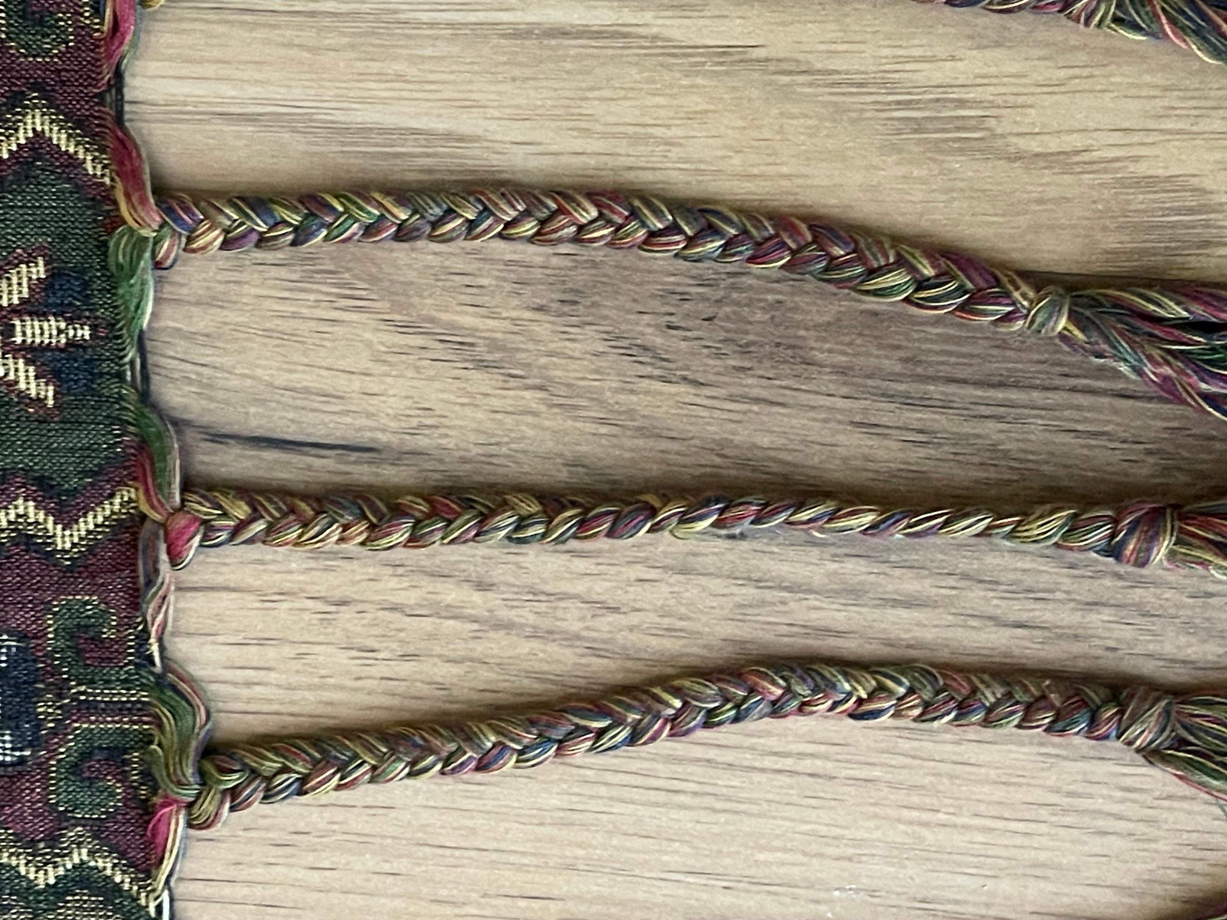 American Antique Woven Throw For Sale 1