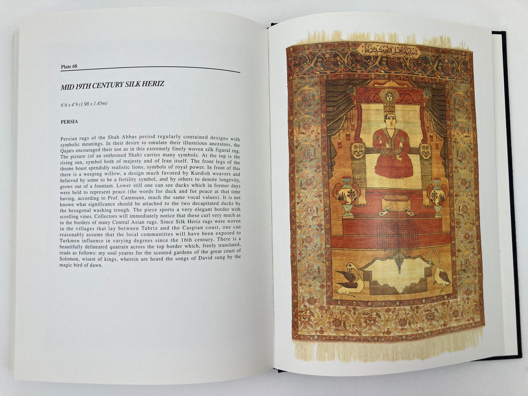 American Approach to Antique Carpets the Y & B Bolour Collection Los Angeles USA For Sale 8