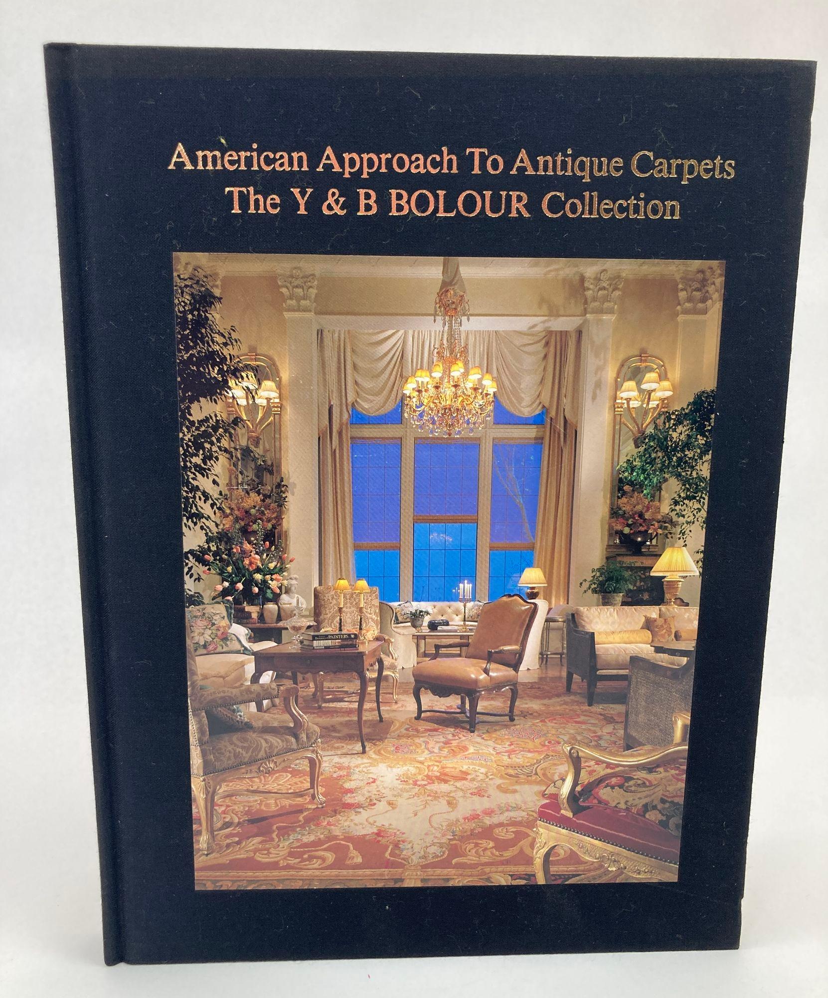 American Approach to Antique Carpets the Y & B Bolour Collection Los Angeles California USA.
First Edition; 1992.
Bright, clean copy.
