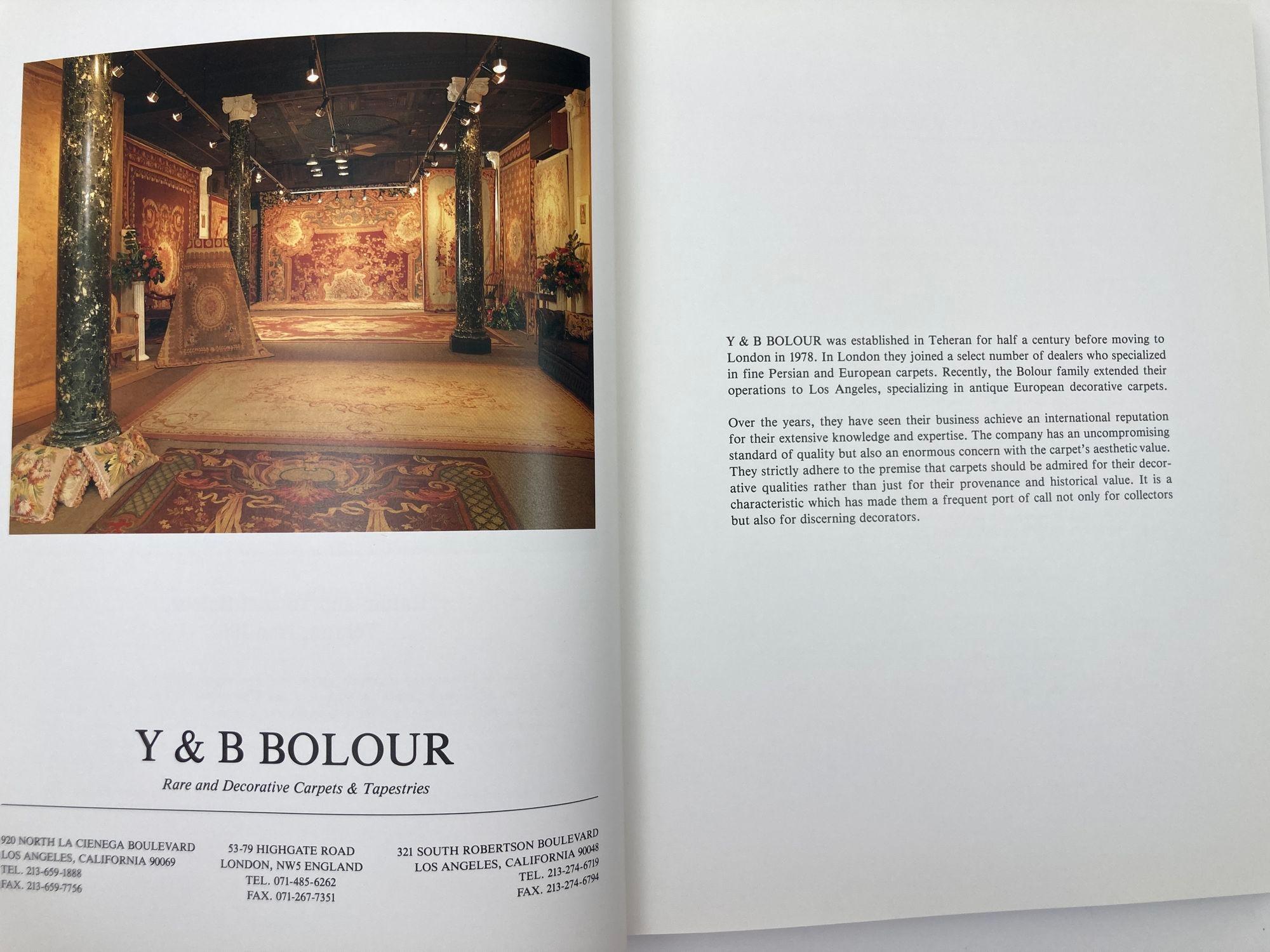 Papier Approach to Antique Carpets the Y & B Bolour Collection Los Angeles USA en vente