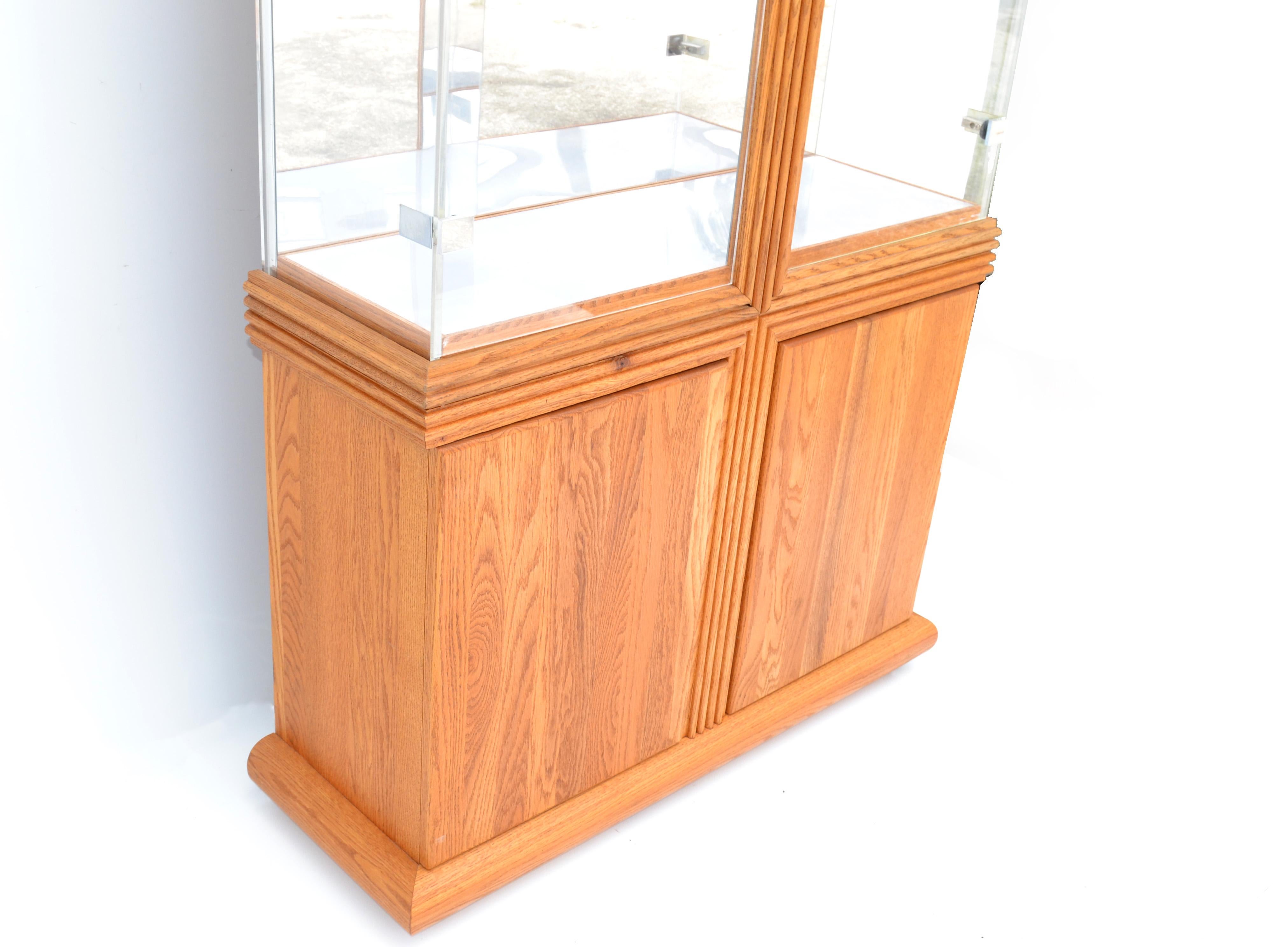 arched wooden cabinet