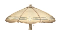 American Art Deco '1920s' "Aztec Design" Table Lamp
