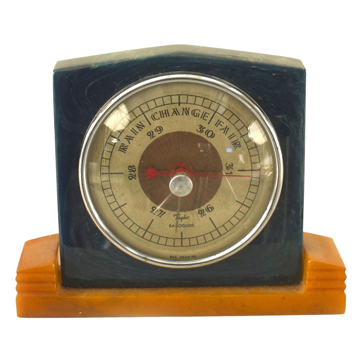American Art Deco Bakelite Barometer
