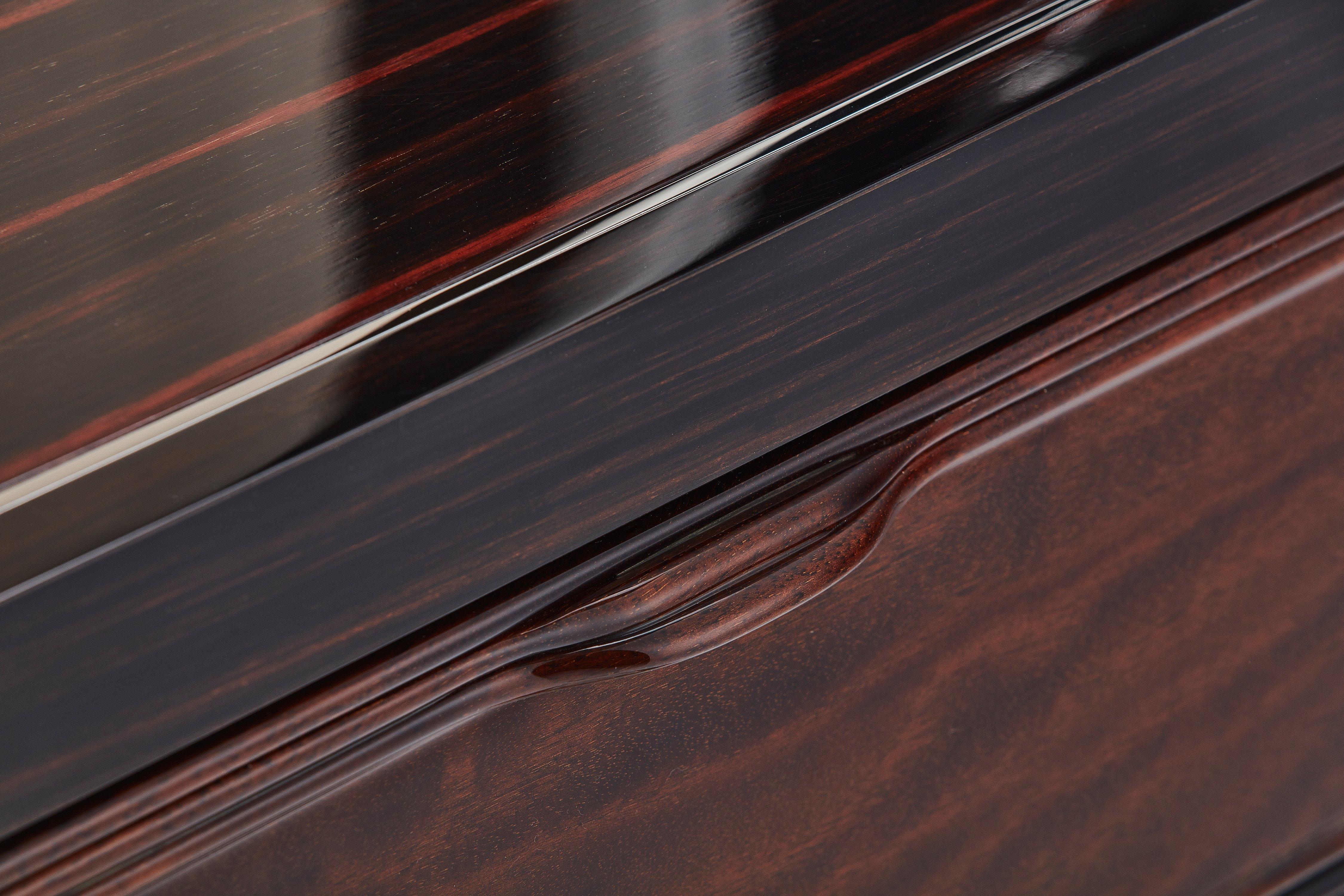 exotic wood cabinets