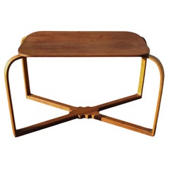 1930's American Art Deco Bentwood Coffee Table Designed & Made by Carl de Zeeuw