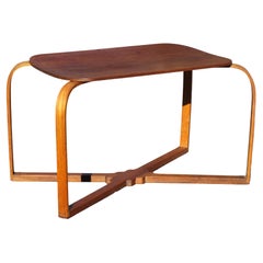 1930's American Art Deco Bentwood Coffee Table Designed & Made by Carl de Zeeuw