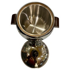 Seau à glace « Pingouin » en chrome Art Déco américain par West Bend Manufacturing