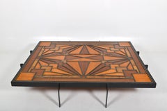 American Art Deco Coffee Table, 1920