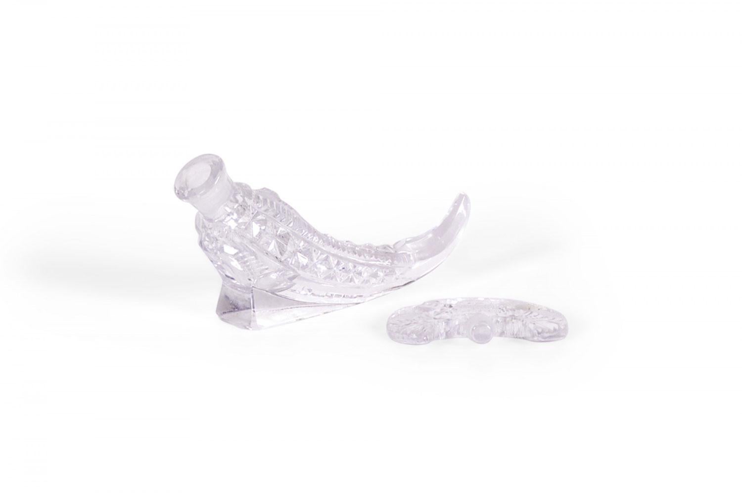 Bottiglia di profumo in cristallo Art Deco americana Cornucopia in vendita 2