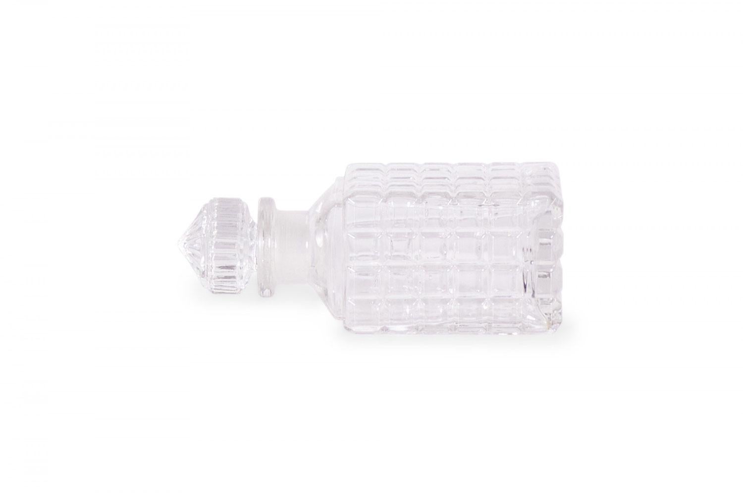 Bottiglia di profumo in cristallo Art Deco americana In condizioni buone in vendita a Queens, NY