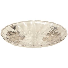 American Art Deco Glass Candy/Nut Dish