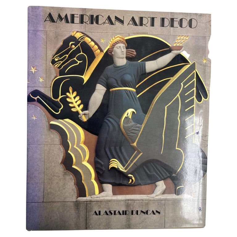 American Art Deco Hardcover Coffee Table Book by A. Duncan 1st Ed. 1986 For  Sale at 1stDibs
