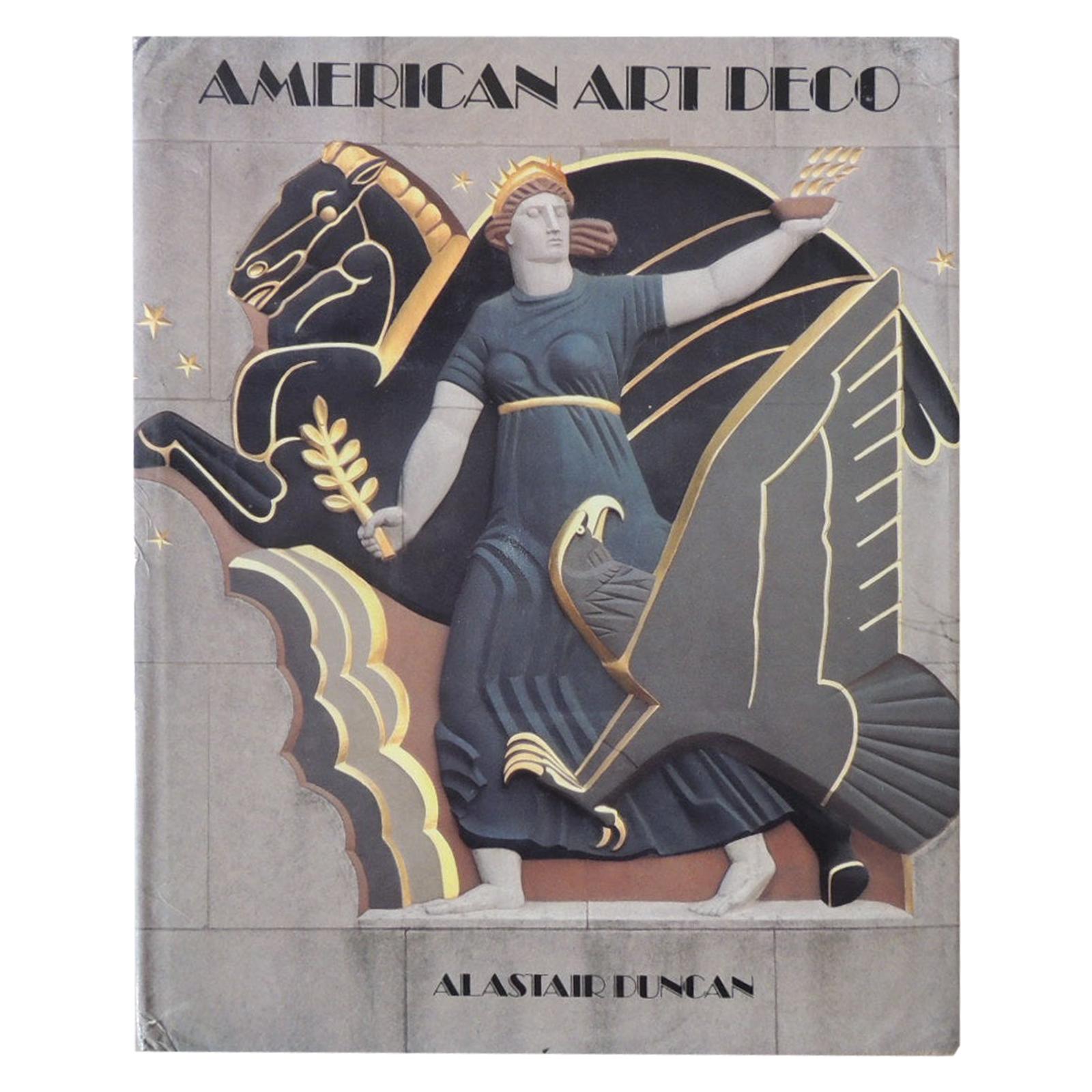American Art Deco Hardcover Coffee Table Book by A. Duncan