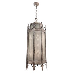 Vintage American Art Deco Lantern