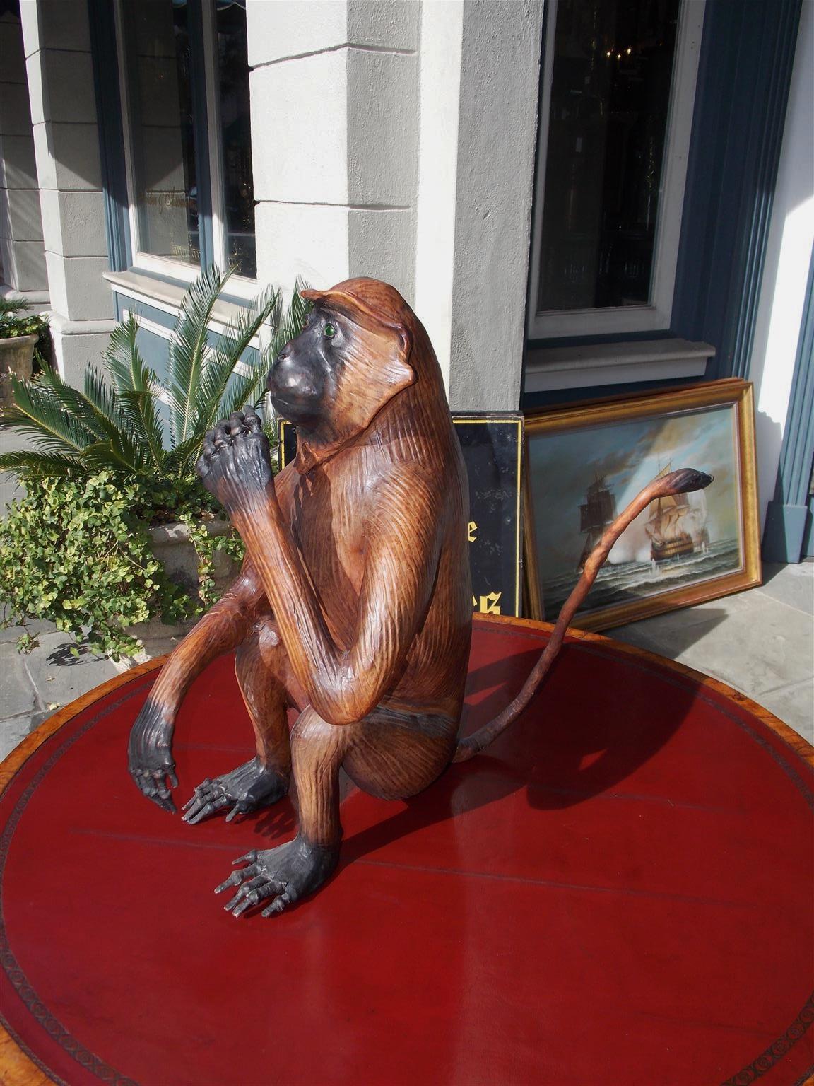 monkey balls statue