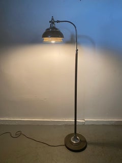 American Art Deco / Machine Age Floor Lamp by Markel Co