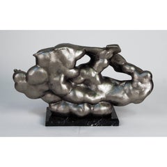 American Art Deco Sculpture by Williams Wheeler "Leda and the Sawn"